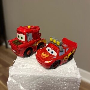 DCars pixar cars flash McQueen Red Toy Set